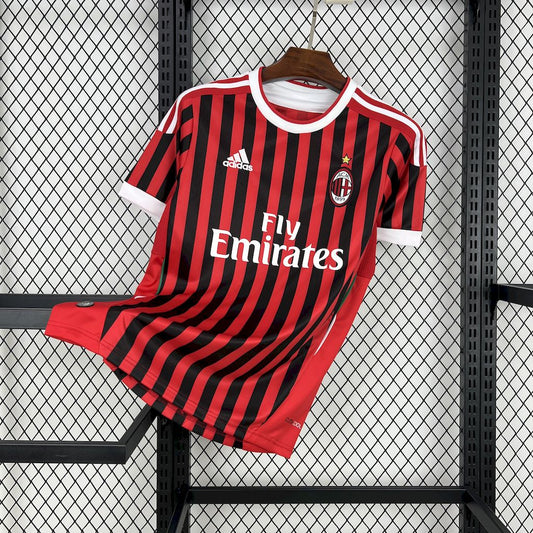 Camisa retrô do AC Milan 2011/12