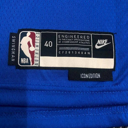 Camisa Jordan Poole Azul Masculina - Edição Clássica do 75º Aniversário