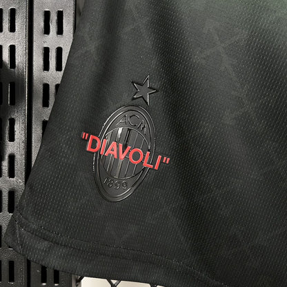AC Milan 2025/26 Co-Branded Edition Dark Green Shorts