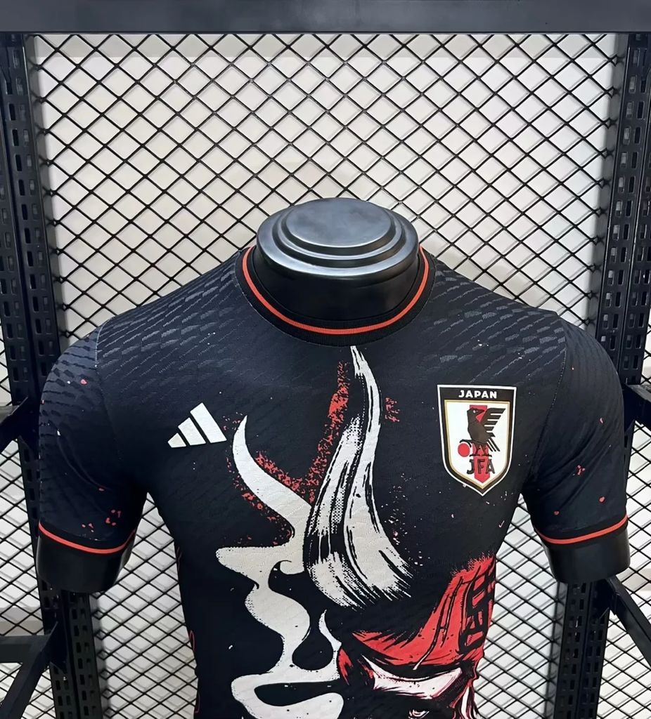 Camisa Japão Red Dragon Black Warrior 2024/25, versão para jogadores