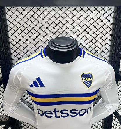 Camisa Boca Juniors 2024/25 Home Manga Longa Versão Jogador