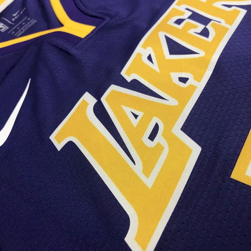 Camisa Kobe Bryant Masculina Roxa Versão Jogador – Edição Clássica Retro