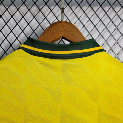 Camisa retrô titular do Brasil 1991/93