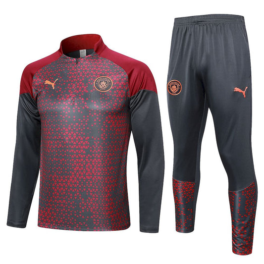 Manchester City 2024/25 Half-Zip Adult Sweater+Pant 815
