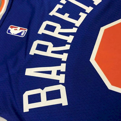 Camisa masculina RJBarrett azul 2020-21 Swingman versão jogador – Edição Ícone