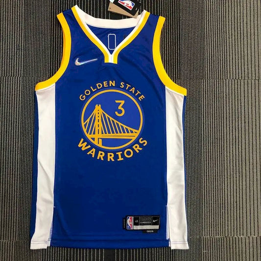 Camisa Jordan Poole Azul Masculina – Edição de 75º Aniversário