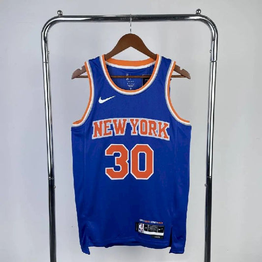 Men’s Julius Randle Away Blue Team Jersey