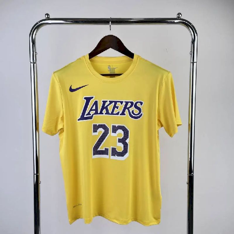 Men’s LeBron James Yellow Team T-shirt