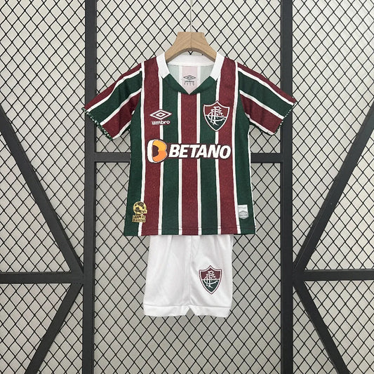 Kit Home Fluminense 2024/25 Infantil