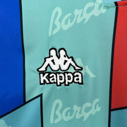 Camisa retrô alternativa do Barcelona 1995/97