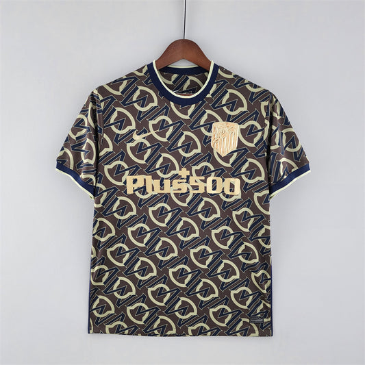 Maillot Atlético Madrid édition spéciale 2022/23 avec logo doré