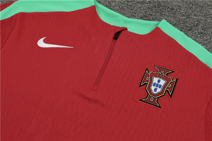 Camisola e Calça Adulto Portugal 2024/25 Meio Fecho 14001