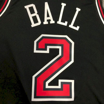 Camisa masculina preta Swingman da Lonzo Ball – Edição Statement