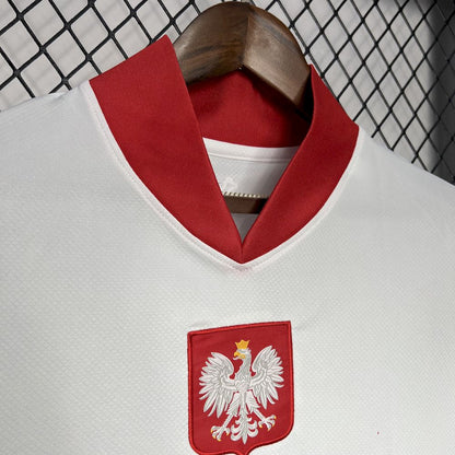 Camisa Home da Polônia 2024/25 Euro