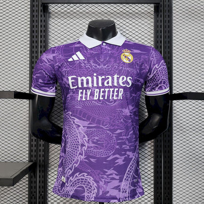 Camisa Real Madrid Edição Especial Roxa 2025/26 Versão Jogador