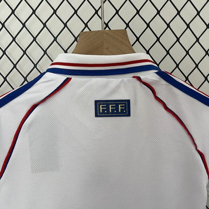 Camisa e shorts retrô infantil França 1998