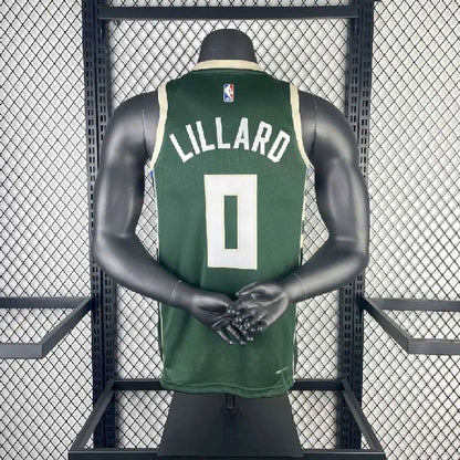 Camisa Masculina Damian Lillard Green Away 2023
