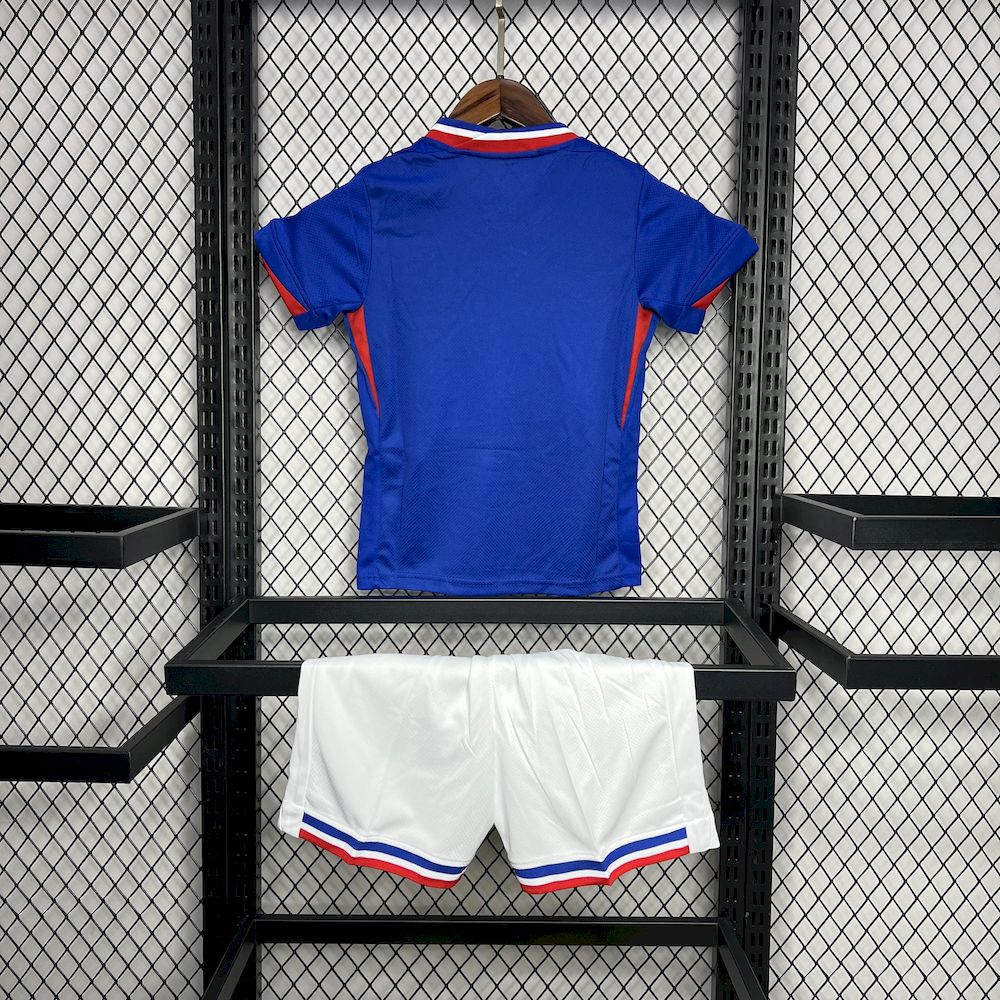 França 2024/25 Euro Home Kit Infantil