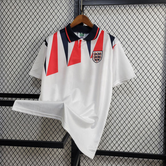 Camisa retrô da Inglaterra de 1992