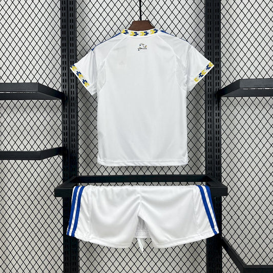 Kids Leeds United FC 2025/26 Home Kit
