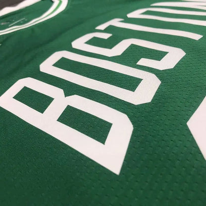 Camisa masculina Larry Bird verde versão jogador - Edição Ícone