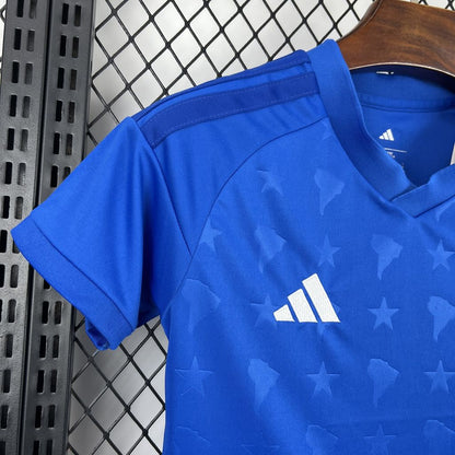 Women's Cruzeiro Crop Top 2026/27 Home Jersey