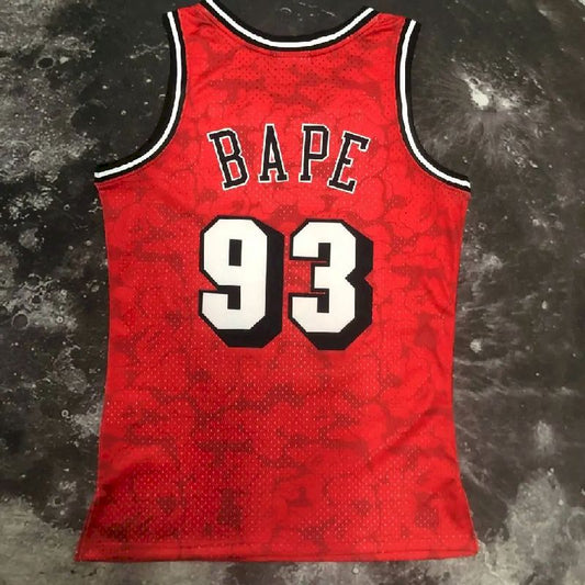 Men’s BAPE M&N Red Team Jersey
