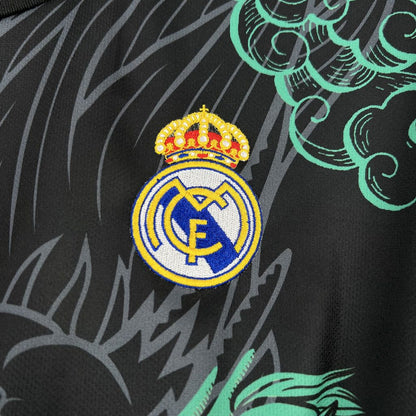Camisa Real Madrid 2025/26 Dragão Verde e Preto Edição Especial