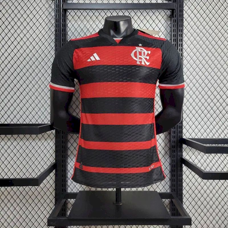 Men's Flamengo 2024/25 Home Jersey Player Version