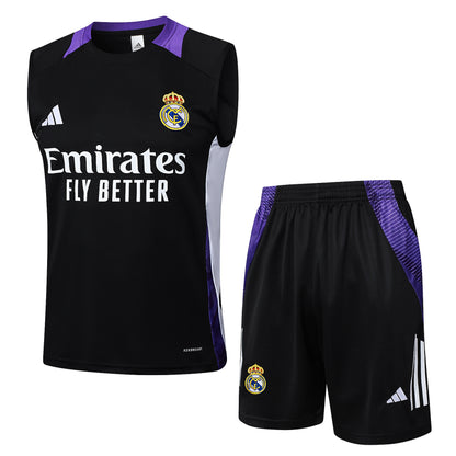 Camiseta regata e short adulto Real Madrid 2024/25 815