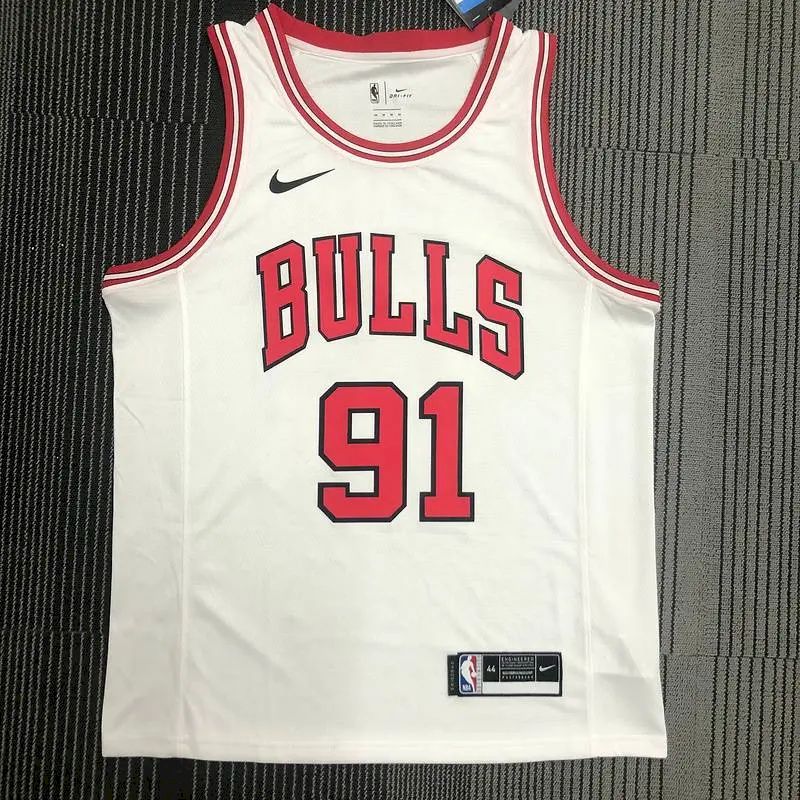 Camisa Swingman Masculina Branca Dennis Rodman – Edição Associação