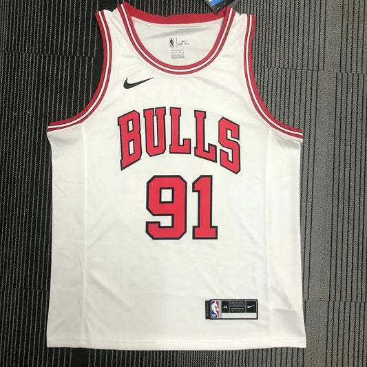 Camisa Swingman Masculina Branca Dennis Rodman – Edição Associação