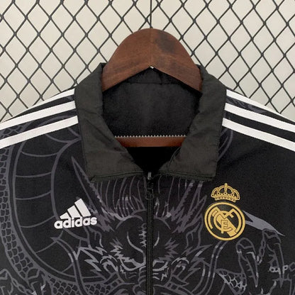Corta-vento dupla face Real Madrid 2023-24