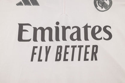 Suéter e calça adulto com zíper médio Real Madrid 2024/25 815