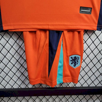 Holanda 2024/25 Euro Home Kit Infantil
