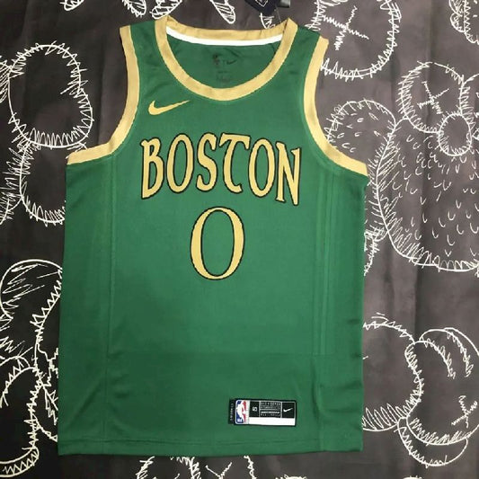 Camisa Masculina Jayson Tatum Verde – Edição Cidade