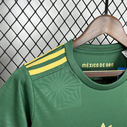 Camisa México 2025/26 Ouro-Verde Feminina