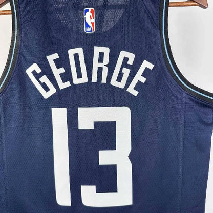 Camisa Paul George Azul Masculina 2024 – Edição City