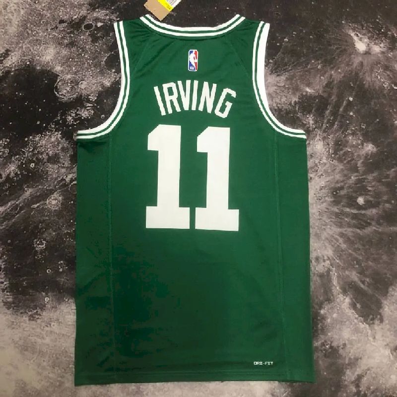Camisa masculina verde do time Kyrie Irving