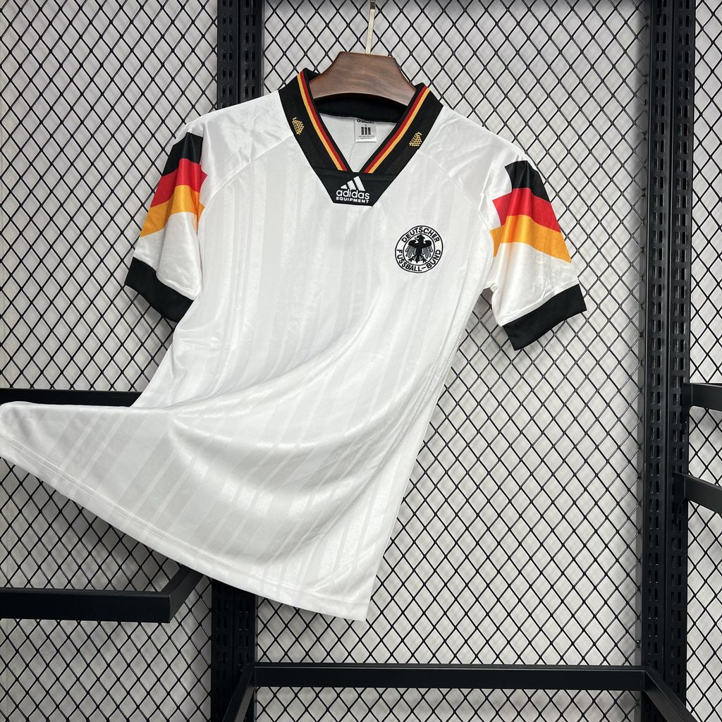 Camisa retrô da Alemanha 1992