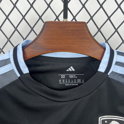 Aston Villa 2025/26 Away Kids Kit
