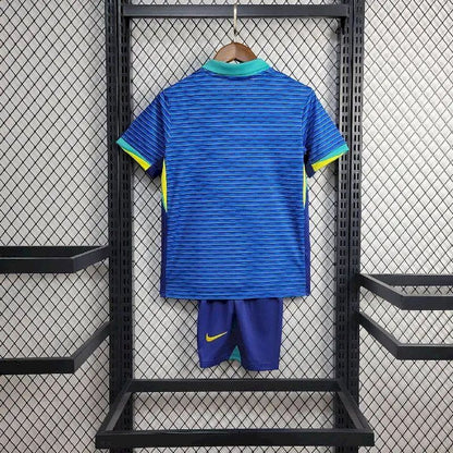 Kids Brazil 2024/25 Away Kit