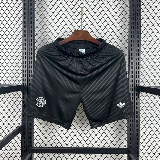 Men's Germany 2025/26 125th Anniversary Black Shorts