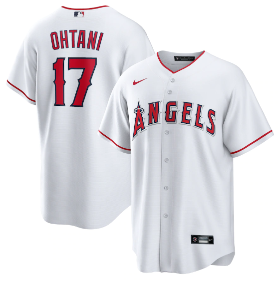 Los Angeles Angels Jersey White Fan