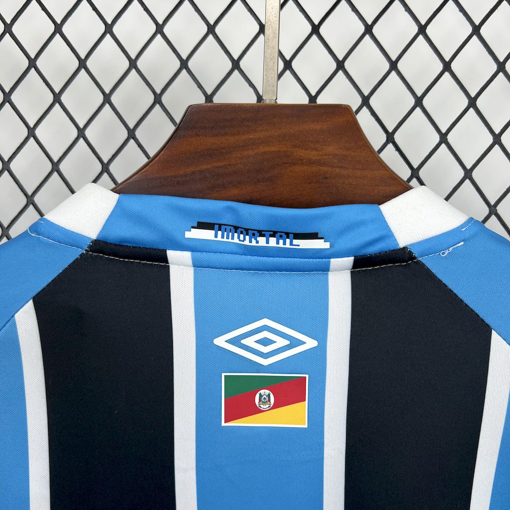 Men's Grêmio 2025/26 Home Long Sleeve Jersey