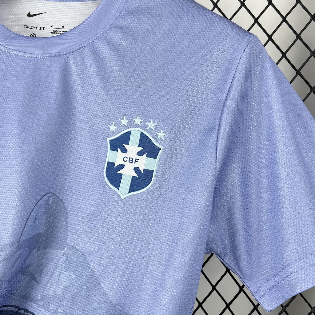 Brazil 2025/26 Light Purple Jersey