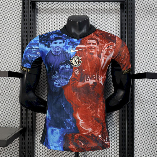 Camisa Manchester United Ronaldo Chelsea Messi 2025/26 Edição Especial Versão Jogador