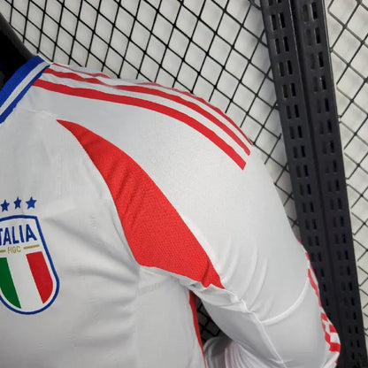 Camisa Itália Euro 2024/25 Away Manga Longa Versão Jogador