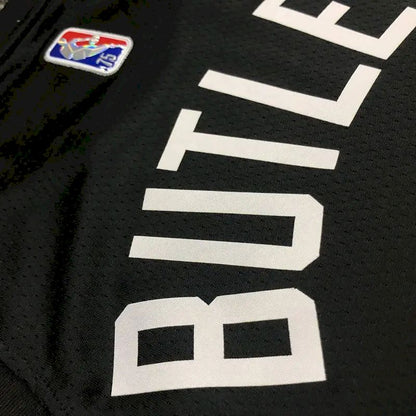 Camisa preta masculina Jimmy Butler Team – Edição City do 75º aniversário