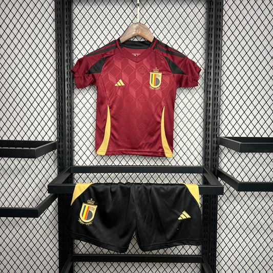 Kids Belgium 2024/25 Home Kit
